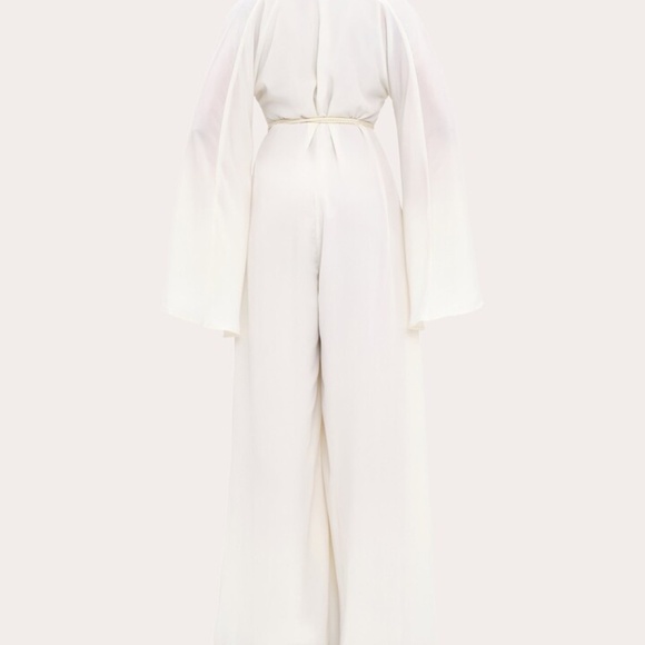 ANDREA IYAMAH Lili Cape-Sleeve Jumpsuit - Size S/M - Picture 4 of 7